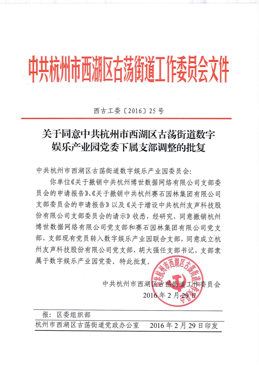 2016党支部成立